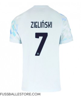 Günstige Inter Milan Piotr Zielinski #7 Auswärtstrikot 2025-26 Kurzarm Günstige Inter Milan Piotr Zielinski #7 Auswärtstrikot 2025-26 Kurzarm